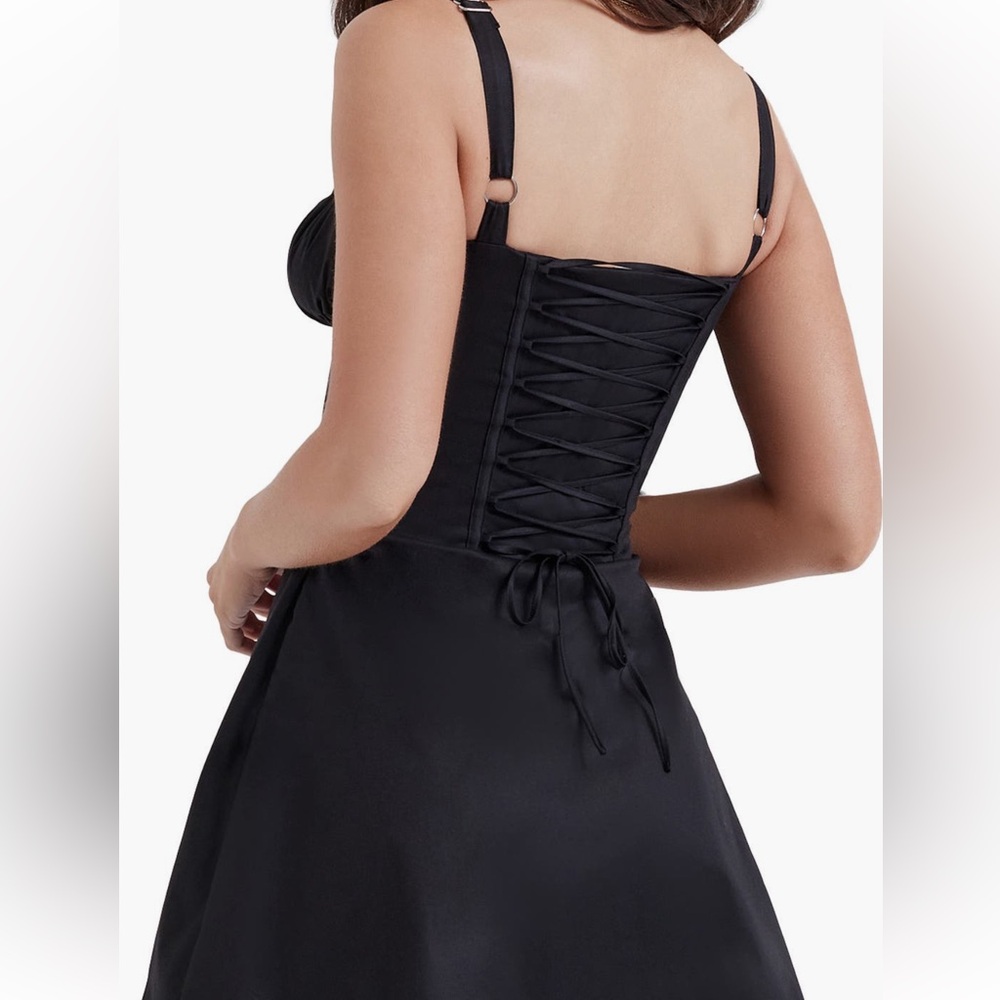 House of CB Carlotta Corset Dress 👗 🖤 - Picture 2 of 8